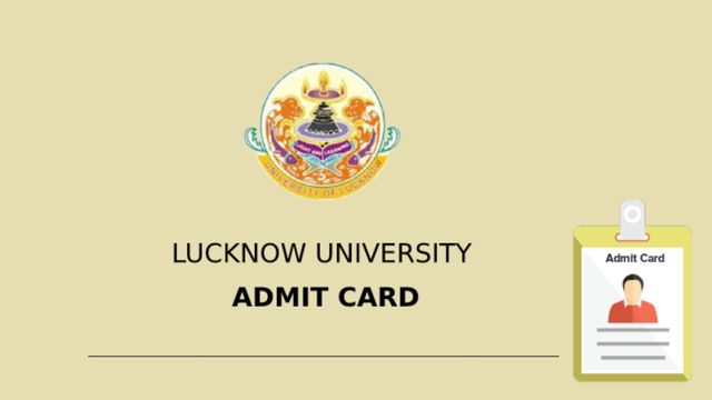 Lkouniv Admit Card