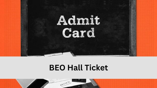 BEO Hall Ticket