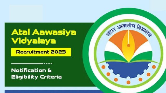Atal Awasiya Vidyalaya Vacancy 2023