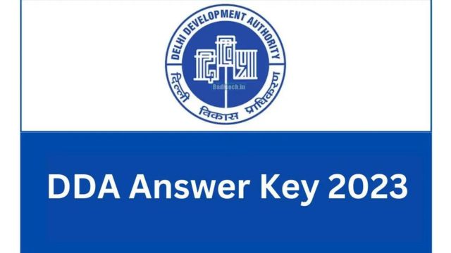 DDA ASO Answer Key 2023