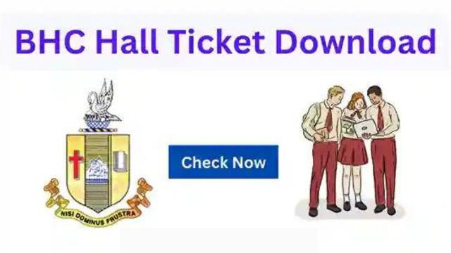 Bishop Heber College Hall Ticket 2023