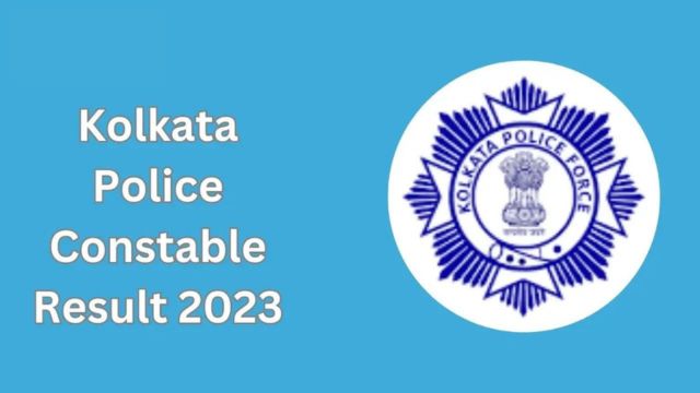 Kolkata Police Result 2023